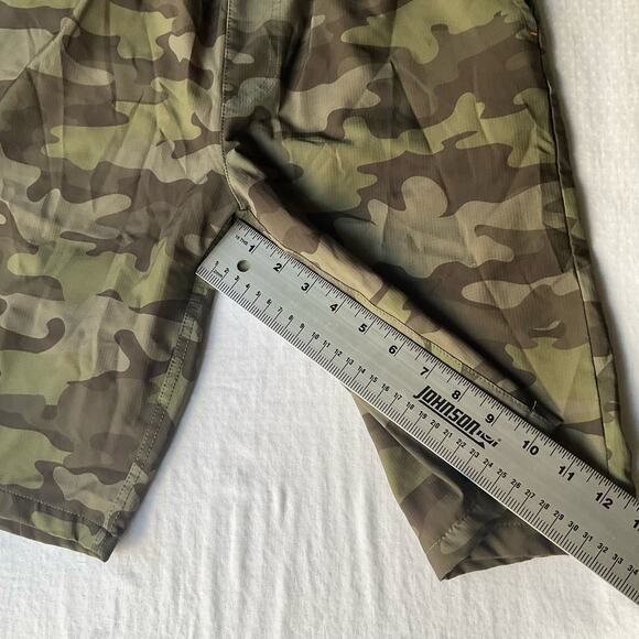 Eddie Bauer Boys Swimming Trunks size XL (18/20), Camo Green - Picture 5 of 11